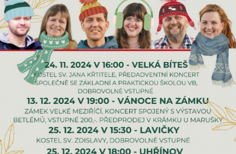 Vánoční koncert kapely Na pohodu