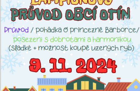 Svatomartinský lampionový průvod 9.11.2024 od 17:30